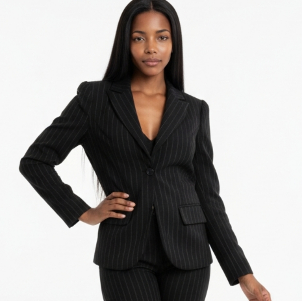 IZ Pinstripe Blazer
